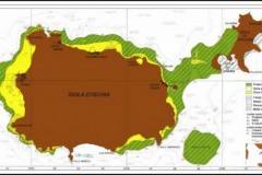 Distribuzione di P.oceanica lungo le isole flegree