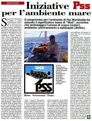 iniziative pss per l'ambiente e il mare